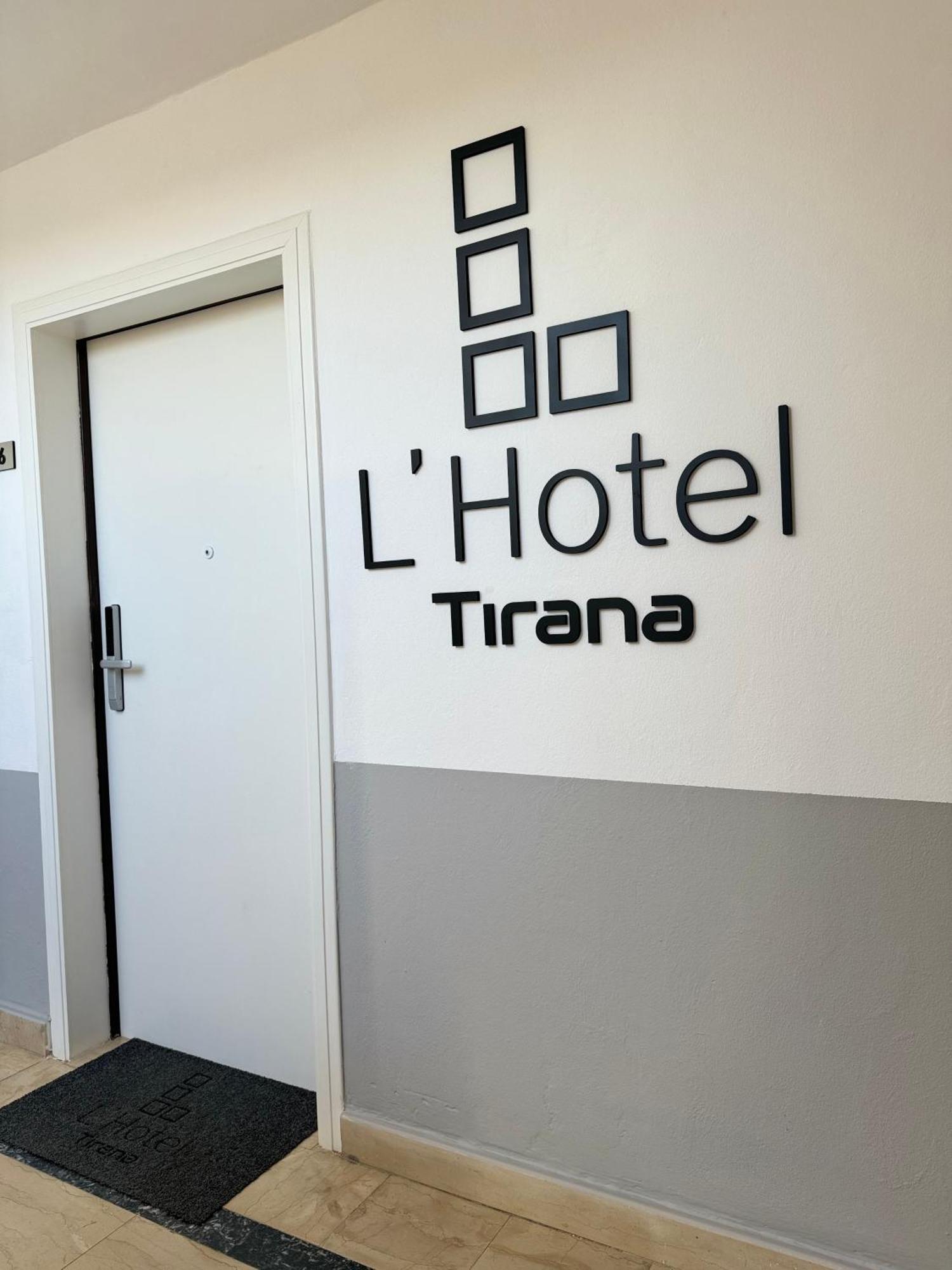 L'Hotel Tirana Exteriör bild